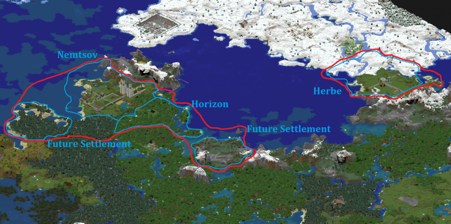Map of Belrunia Map of Belrunia
